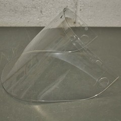 (12) Honeywell Fibre-Metal Faceshield Visor Windows 4199CL, Clear F400 F500 FH66