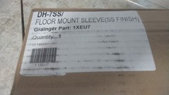 Honeywell Miller DH-7SS/ 450 Lb Weight Capacity Floor Mount Sleeve