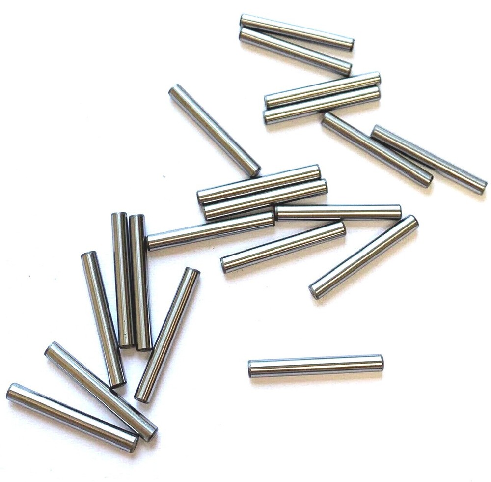 1/8 x 1-1/4″ DOWEL PINS – SET OF 20 – HEAT TREATED ALLOY STEEL – BRIGHT FINISH