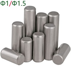 Φ1 Φ1.5 A2 Stainless Steel Solid Dowel Pins Rod Position Pins Cylindrical Pins