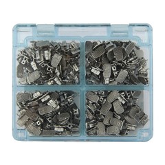 50Sets Dental Buccal Tubes Monoblock Orthodontic 022 Roth MBT 1st 2nd Molar Tube