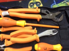 Ideal Journeyman Tool Kit Insulated 15 Piece 1000v WITH CARRYING CASE BAG