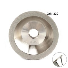4″ Diamond Grinding Wheel Cup Carbide Metal Cutter Grinder 100-400 Grit Tool US