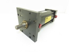 Parker 3.25 JB2ANUS14 Pneumatic Air Cylinder 3.25″ Bore 6″ Stroke Flanged *READ*