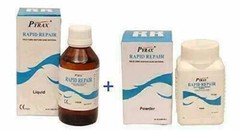Dental Rapid Repair Self Cure Liquid 100ml & Powder 100 gm For Acrylic Denture
