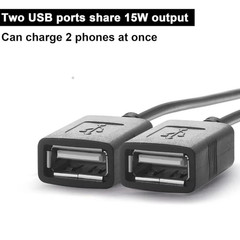 DC-DC 12V To 5V Converter Step Down Module USB Output Power Adapter
