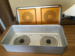 AESCULAP STERILIZATION CONTAINER 23x11x5 1/2 lid + case