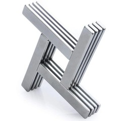 MIKEDE 4 Pack Rare Earth Strong Neodymium Bar Magnets, with Double-Sided Adhesiv
