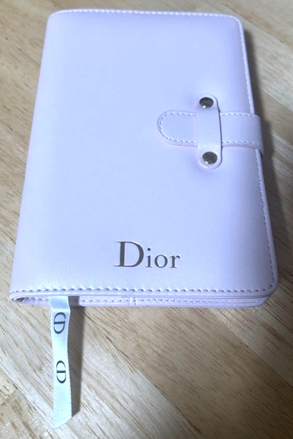 Christian Dior Authentic Journal Notebook Pink With Cover From JAPAN NEW