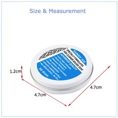 Quality Metal Cased Rosin Soldering Flux Paste Solder Welding Grease 50G
