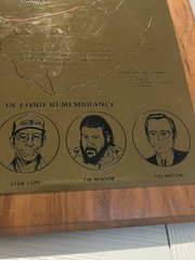 Exxon Mobile Overseas Pipeline Company Plaque Saudi Arabia 1980 – 1983 (named)