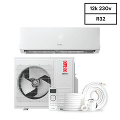 OLMO Sierra 12,000 BTU 230V 1 Ton Mini Split AC & Heat Pump 20 SEER 16ft Kit