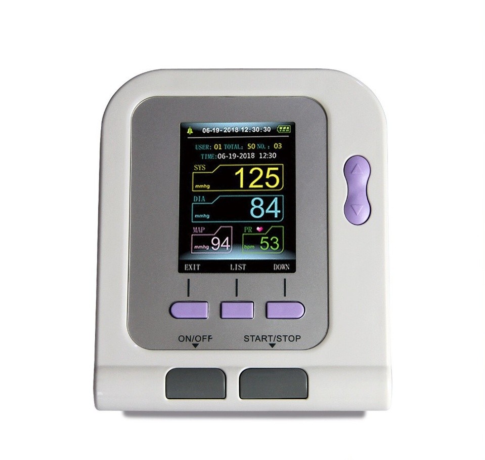 CONTEC08A-VET Vet Blood Pressure Monitor NIBP PR with Cuff 2.8″ Color LCD