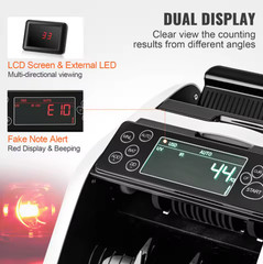 SucceBuy 1000 Pcs/Min Money Counter Business Cash Register Bill Counterfeit Bill