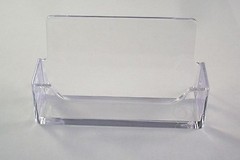 SALE 50 Business Card Holder Desktop Clear Acrylic Display FAST SHIPPING AZM