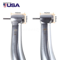 Dental 1:5 Increasing Handpiece Contra Angle (Fiber Optic LED)Mini/Standard Head