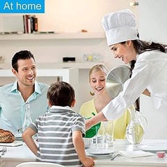 Stylish Adjustable Chef Hat for Adults – Perfect for Cooking and Baking, White