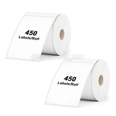 2-20 Rolls 4″ x 6″ Direct Thermal Shipping Labels 450 per Roll For Zebra Printer