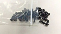 Cap Screw JGA03016-35 Button Socket 10-24 x 1/2″ (Pack of 35) Black Plain Finish