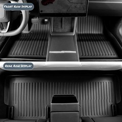 Floor Mat for Tesla Model 3 2024-2021 TPE All Weather Protection Mats Set 6
