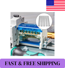 10 Pieces DIN Rail Slotted Aluminum RoHS 8 in. long 35mm 7.5mm 6.67 ft. Total