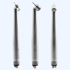 Dental Surgical 45 Degree High Speed Handpiece Push Button Single Spray 4 Holes
