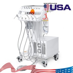 Dental Unit Chair Computer Controlled DC Motor /Portable Delivery Unit 4Holes