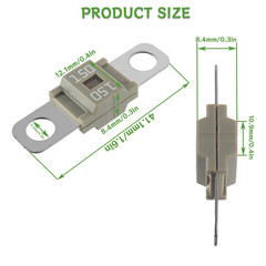 Ami/Midi 150A High Current Fuse – Bolt-On Fuse 150 Amp for Cars, Trucks, Constru