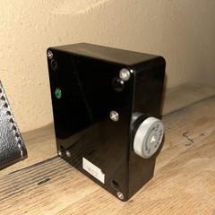Vintage ALNOR Velometer Jr. Air Velocity Dual Scale in FPM w/ Protective Case