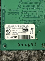 Lenel LNL-3300-M5 Intelligent System Controller Access Control Board