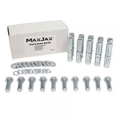 Standard Anchor Bolt Kit with Fasteners for 2 Post Car Lifts with up to 10000 Lb