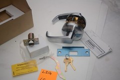 SARGENT 28 65G37 Satin Chrome Cylindrical Lock 6500 Classroom Lever Door Lock
