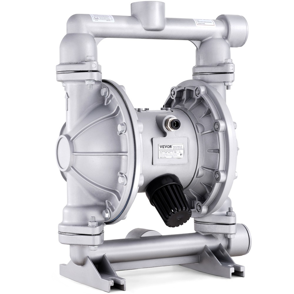 VEVOR Air Operated Double Diaphragm Pump 44 GPM Max 115 PSI Air Waste Oil Pump