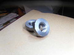 3/8-18 NPT. Weld Bungs STEEL chopper made in the USA.