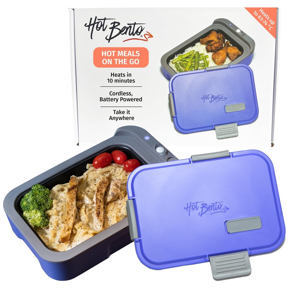 Hot Bento – Self Heated Lunch Box and Food Warmer – One Size, Multicolor