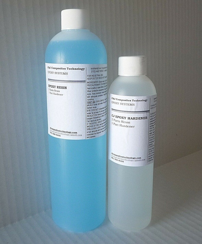 Epoxy Resin Crystal Clear for Super Gloss Coating – 12 oz. -FREE SHIPPING