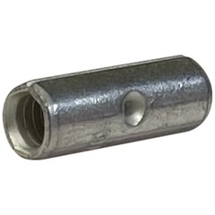 (100) Non-Insulated 12-10 Gauge Butt Splice Connector Uninsulated Wire Terminal