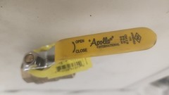 Apollo 94A-103-01 Ball Valve, 1/2 in Pipe, Full Port, 600 psi CWP, Lever Handle