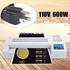 13″ Laminating Machine A3 A4 Thermal Laminator Machine 4 Roller Hot Cold Film