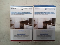 Intermatic PIR Vacancy Sensor Switch White IOS-DSIF-WHI Lot of 2