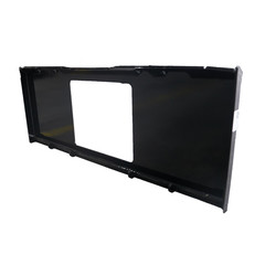 48″ Universal Skid Steer Weld-on Mount Plate with Window 48*1.8*18.3in Black