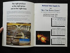 1992 NTS NATIONAL TUBE SUPPLY CO HAMMOND IN SALES LITERATURE TRISH KELLEY MINTY