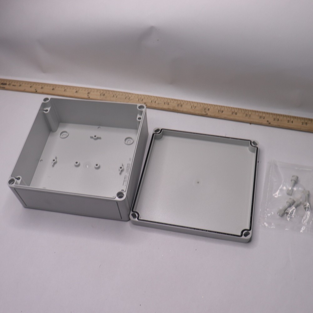 Rittal Enclosure Box Polycarbonate Light Grey 182 x 180 x 90 MM PK 9517.000