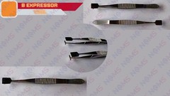 SS Battle Eye Meibomian Gland Expresser Forceps Deep Meibum For Dry Eyelids Tool