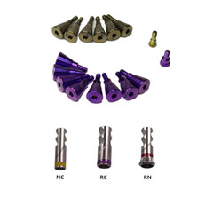 10Pc Healing Abutment Cap Closure Cover Screw RC NC Fit Straumann ITI Bone Level