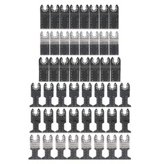 48 Pcs Bi-metal Oscillating Multi Tool Saw Blade For Fein Dremel Makita NEW