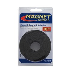 Master Magnetics 7019 Flexible Peel & Stick Magnetic Strip 10 ft. with Adhesive