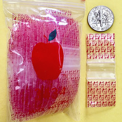 3434 MINI DESIGN ZIP BAGS 3/4″ X 3/4″ / 100PCS / 36 DSN TO CHOOSE, READ DETAILS