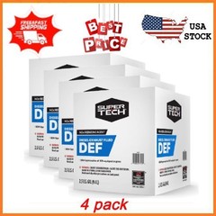 NEW 4 pack Super Tech DEF Diesel Exhaust Fluid, 2.5 gal FREESHIPPING