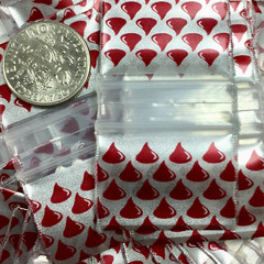 BaggiesSince1987 – 1034 Design Zip Bags Metallic 25 DSN MIX 100PCS, READ DETAILS